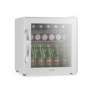 Klarstein Beersafe frigider pentru băuturi cu uși din sticlă oglindă | 44 x 48 cm | 85 W | 47 litri | Alb imagine