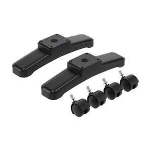 Klarstein Picioare de suport – Bornholm Negru imagine