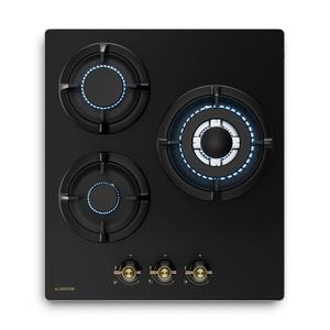 Klarstein Plită pe gaz Victoria | 3 arzătoare din aluminiu | compatibilă cu gaz natural și GPL | 6050 W | 45 cm imagine