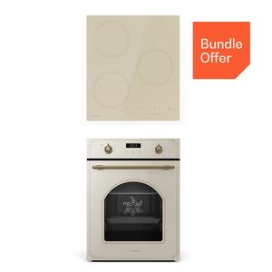 Klarstein Victoria Plită cu inducție + Cuptor încorporabil Victoria | 45 cm imagine