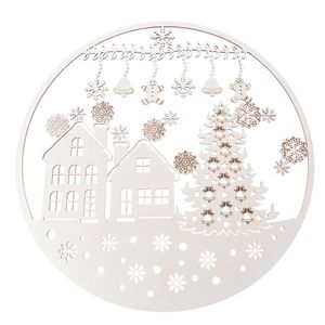 Decorațiune de Crăciun din lemn pentru pereteTurte dulci, 37 cm imagine