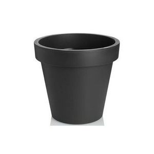 Jardinieră Gardenico Metro Twist 'n' Roll, antracit, 29 x 26, 5 cm, antracit, 29 cm imagine