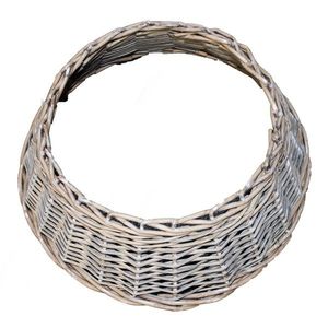 Coș de răchită pentru suportul bradului deCrăciun, maro, 60 x 26 x 42 cm imagine