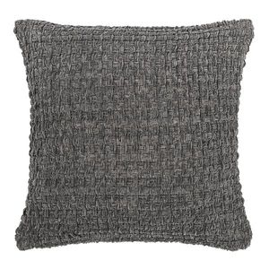 Față de pernă Arya, gri închis, 43 x 43 cm imagine