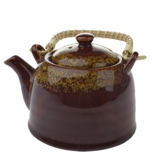 Ceainic din ceramică 850 ml, verde, verde imagine