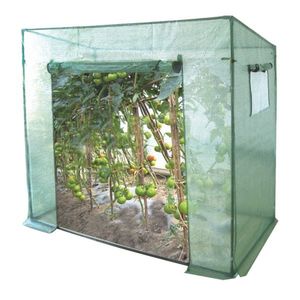 Seră de roșii mare 200 x 77 x 168 cm, verde imagine