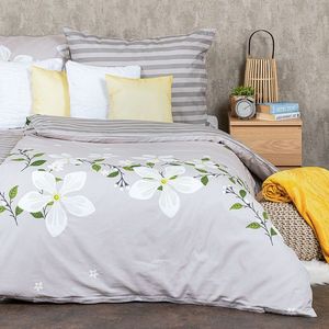 Lenjerie bumbac 4Home Jasmine Love, 220 x 200 cm, 2 buc. 70 x 90 cm imagine