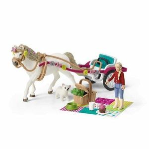 Schleich 42467 - Trăsură pentru un spectacol cu cai, 24, 5 x 19 x 6, 6 cm imagine