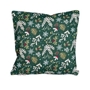 Funda pentru pernă Crăciun verde, 40 x 40 cm imagine