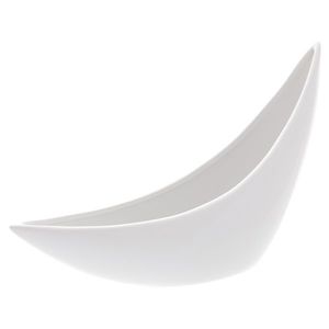 Mască de ghiveci din ceramică albă, 29 x 17 x 8 cm imagine