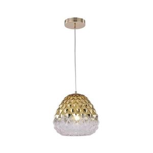 Lustră pe cablu DIAMOND 1xE27/11W/230V aurie 111004 imagine