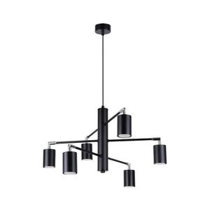 Lustră pe cablu SL.1207 LEMMI 6xGU10/10W/230V negru imagine