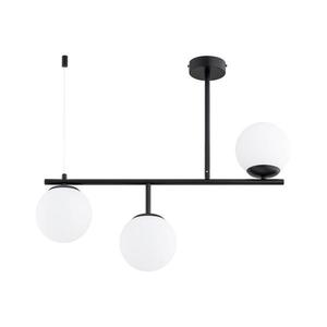 Lustră pe tijă LUNA 3xE14/10W/230V negru imagine