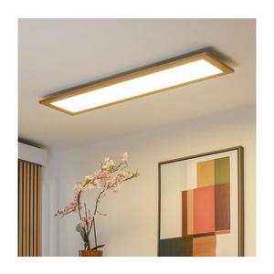 Plafonieră LED dimabilă Brilagi SLIMFRAME WOOD LED/58W/230V 124x34 cm + telecomandă imagine