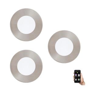 Eglo 33216 - Set 3x spoturi LED RGBW încastrate, reglabile, FUEVA-C, LED/3W/230V imagine