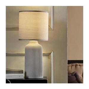 Lampă de masă SHELLY 1xE27/22W/230V gri 45 cm ONLI imagine