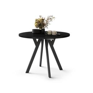 Masă extensibilă de dining ARTUR, neagră imagine