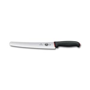 Victorinox - Cuțit pentru pâine DUAL GRIP, 26 cm, negru imagine