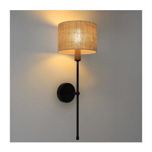 Aplica de perete MADELA 1xE14/40W/230V iută/negru imagine