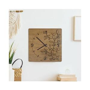 Li-Go 5499/DUB2 - Ceas de perete, 1xAA, 40x40 cm, stejar imagine