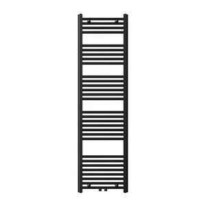 Novaservis - Radiator pentru baie, tip scară, 648W/230V, 160x45 cm, negru, drept imagine