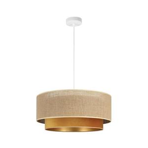 Pendul pe cablu SARTA 1xE27/60W/230V cupru/iută imagine