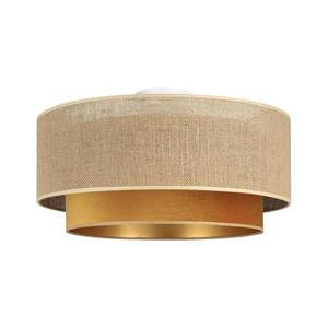 Plafonieră SARTA 1xE27/60W/230V Ø 45 cm cupru/iută imagine
