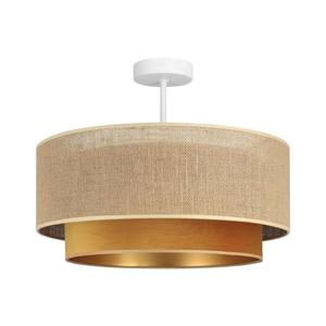 Plafonieră aplicată SARTA 1xE27/60W/230V cupru/jută imagine