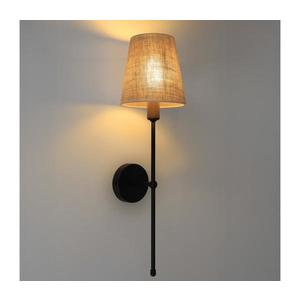 Lampă de perete MADELA 1xE14/40W/230V iută/neagră imagine
