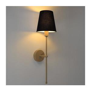 Aplica de perete MADELA 1xE14/40W/230V negru/bej imagine