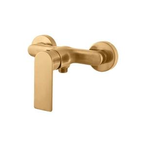 Baterie de duș RAV Slezák NL181.5ZK NIL, cu finisaj auriu periat imagine