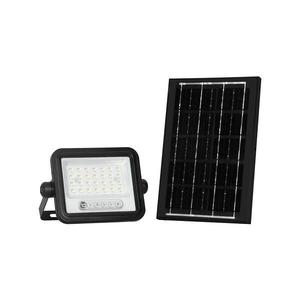 Proiector solar LED reglabil, 50W, 3, 2V, IP65, 3800 mAh, negru, cu telecomandă imagine