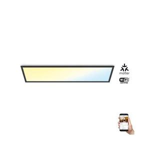 WiZ - Panou LED SUPERSLIM dimabil 36W 230V 2700-6500K Wi-Fi negru imagine