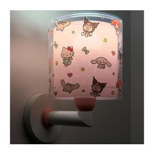 Dalber 41259 - Aplică de perete pentru copii HELLO KITTY & FRIENDS 1xE27/15W/230V, roz imagine