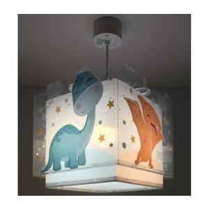 Dalber 63452 - Lustră pentru copii BABY DINOS 1xE27/15W/230V multicoloră imagine
