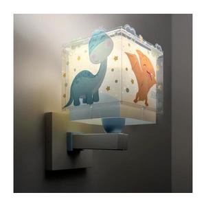 Lampă de perete pentru copii Dalber 63459 - BABY DINOS, 1x E27/15W/230V, multicoloră imagine