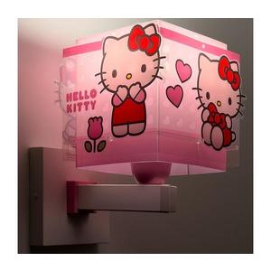 Dalber 73269 - Lampă de perete pentru copii HELLO KITTY 1xE27/15W/230V, roz imagine
