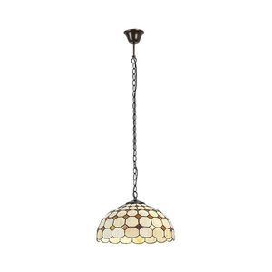 Brilagi - Candelabru Tiffany cu vitralii pe lanț DORAN 2xE27/60W/230V imagine