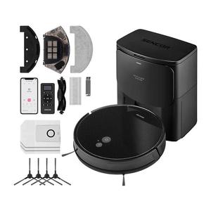 Sencor Aspirator robot 2 în 1 cu mop, 16 W, 2600 mAh, Wi‑Fi, negru, cu telecomandă inclusă imagine