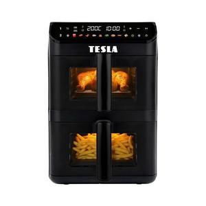 Friteuză cu aer cald TESLA Electronics AirCook - multifuncțională, digitală, 11 l, 2800W/230V, neagră imagine