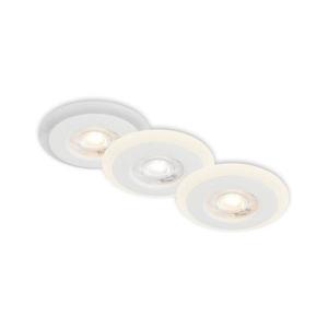 Briloner 7039036 - Set 3x spoturi LED încastrate pentru baie, 3xLED/5W/230V, IP44, alb imagine