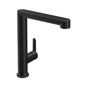 Ravak X070183 - Baterie pentru lavoar PURI 26, 9 cm neagră imagine