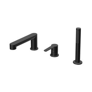 Baterie pentru cadă Ravak PURI X070186, cu 3 orificii, neagră imagine