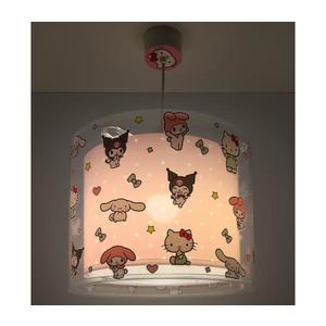 Dalber 41252 - Lustră pentru copii HELLO KITTY&FRIENDS 1xE27/15W/230V roz imagine
