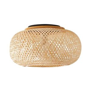 Plafonieră SALOMON 1xE27/10W/230V d. 40 cm bambus imagine