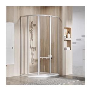 Ravak 3114OU02Z1 - Cabină de duș SUPERNOVA, cu 4 piese, în formă de sfert de cerc, 80x80 cm, sticlă satinată imagine
