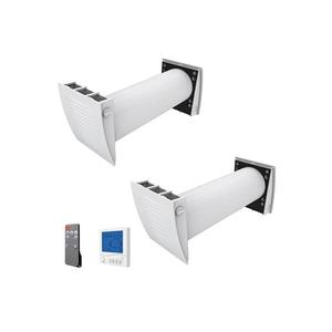 Dalap 55561 - Set 2x recuperator de căldură pentru cameră ZEPHIR SIMPLE DOUBLE 7, 61W/230V imagine