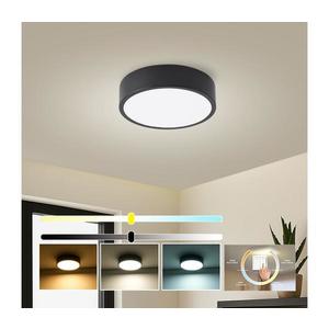 Brilagi - Plafonieră LED POOL LED/18W/230V 3000/4500/6000K Ø 20 cm neagră imagine