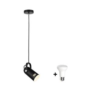 Paulmann 79766 - Pendul LED LAVEA 1xE27/8W pe cablu, 230V, negru imagine