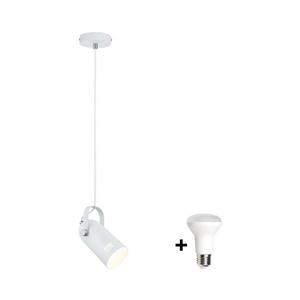 Paulmann 79767 - Pendul LED LAVEA 1xE27/8W, 230V, alb imagine